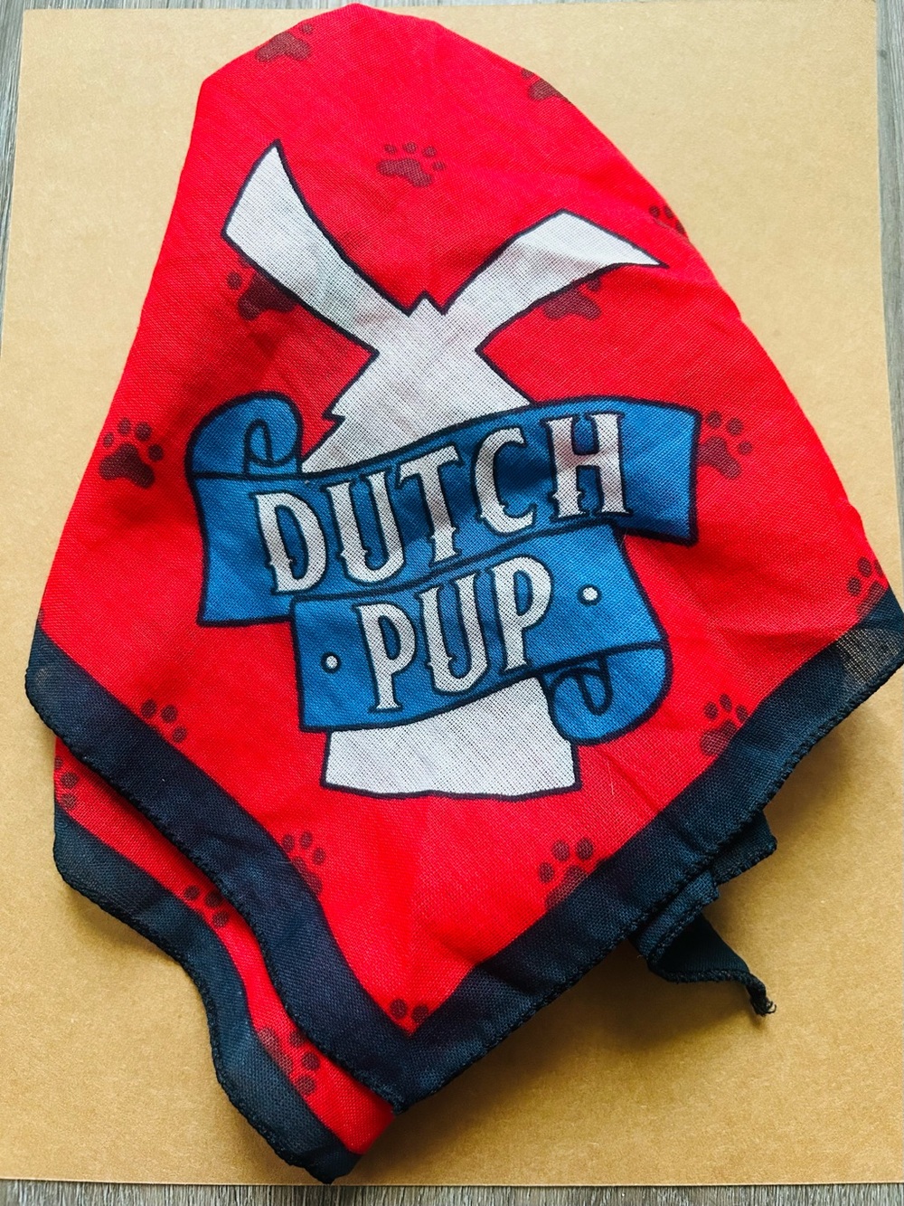 Dutch Bros Dutch pup handkerchief